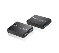 ATEN Extendeur VGA VE150A – Cat 5, jusqu'à 150 m via RJ45 – Noir