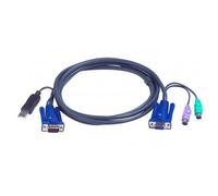 Aten Cordon USB 2L-5203UP pour CS1208/CS1208AL/CS1216A 3 m Noir