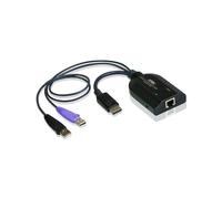 ATEN KA7169 Adaptateur d'Interfaces USB 2.0 vers USB, 2 Ports USB 2.0, 56x91x21mm, Noir, Interface hôte USB, Ref. KA7169
