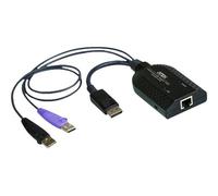 ATEN Câble KVM KA7169 DisplayPort USB – Lecteur de carte à puce – Pour CN9850/KN1132VB