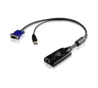 ATEN KA7175-AX câble kvm Noir, Bleu, Métallique