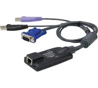 ATEN Adaptateur KVM USB VGA KA7177 – média virtuel, prise en charge des cartes à puce