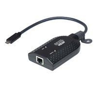 ATEN KA7183 - adaptateur clavier / vidéo / souris (KVM) - RJ-45 pour 24 pin USB-C