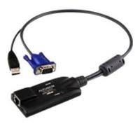 ATEN Adaptateur KVM USB VGA KA7570 – RJ45 femelle vers VGA (HD-15) et USB Type-A mâles, 50 m