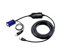 ATEN KA7970 USB KVM Adapter Cable (CPU Module) - Câble clavier / vidéo / souris (KVM) - RJ-45 (M) pour USB, HD-15 (VGA) (M)