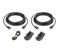 ATEN Kit de câbles KVM sécurisé deux affichages HDMI USB 3 M