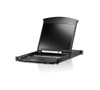ATEN KL1516AiN Console KVM avec Switch KVM 16 Ports PS/2 USB Noir