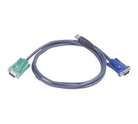 ATEN KVM Câble de raccordement [1x SPHD 15 mâle - 1x VGA mâle, USB 2.0 type A