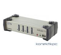 ATEN Commutateur KVMP™ VGA/audio PS/2-USB 4 ports avec OSD