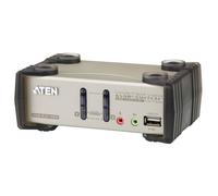 ATEN MasterView CS1732B KVMP Switch - Commutateur écran-clavier-souris/audio/USB - 2 x KVM / audio / USB - 1 utilisateur local - de bureau