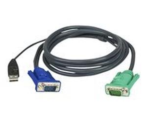 ATEN Micro-Lite 2L-5205U - câble clavier / vidéo / souris (KVM)