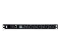 Aten Basic Metered Series Pe1209g - Unité De Distribution Secteur (Rack-Montable) - Ca 100-240 V - 3840 Va - Entrée : Iec 60320 C20 - Connecteurs De Sortie : 9 (Power Iec 60320 C13) - 1u - 3.05 M...