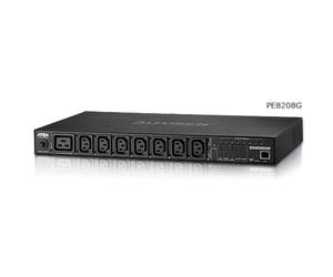 ATEN PE8208G-ATA-G unité de distribution d'énergie 8 sortie(s) CA Noir