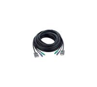 ATEN Premium - Rallonge de câble de clavier / vidéo / souris - PS/2, HD-15 (VGA) (F) pour PS/2, HD-15 (VGA) (M) - 18.3 m - pour MasterView;