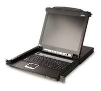 ATEN Slideaway CL5708M - Console KVM - 17" - rack-montable - 1280 x 1024 @ 75 Hz - 1U G