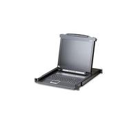 Aten slideaway console 17 lcd scandinavian keyboard, cl1000m-ata-2xk06dng (scandinavian keyboard)