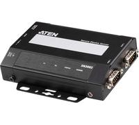 ATEN SN3002 - 10/100Base-T(X) - DC - 9/48V - RSA - SNMP - SNMPv2 - SSH - TLS - LAN - Alimentation - Statut - 210g