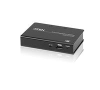 ATEN True VS192 Répartiteur DisplayPort 4K 2 Ports, 4096 x 2160/3840 x 2160 @ 60 Hz, Prend en Charge Le Mode MST/Extend et Le Mode SST/Split Mode*, Royaume-Uni, 1 Leader du marché KVM