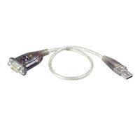 ATEN Adaptateur USB vers RS-232 UC232A, Connecteur de câbles — Argent