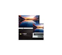 ATEN UC3008A1 - Adaptateur audio/vidéo - 24 pin USB-C (M) pour HDMI (F) - USB 3.2 Gen 1 / Thunderbolt 3 / DisplayPort (Alt Mode) - 15.4 cm - support