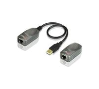 ATEN UCE260-AT-G : Extension USB 2.0 Cat 5/5e/6 jusqu'à 60m (480Mb/s), Émetteur/Récepteur, 2x USB 2.0 Type-A, 2x RJ-45, Alimentation Externe