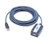 ATEN Câble USB UE250-AT USB 2.0 USB-A mâle vers USB-A femelle 5 m Noir