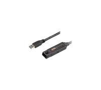 ATEN UE3315 - Rallonge de câble USB - USB type A (M) pour USB type A (F) verrouillé - USB 3.1 Gen1 - 15 m - actif - noir - pour P/N: 0AD8-8012-70MG