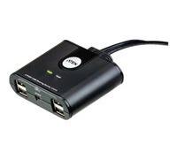 ATEN US224-AT 2 ports Switch USB 2.0 noir