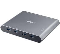 ATEN KVM USB-C à 2 ports 4K DP avec Power Pass-through