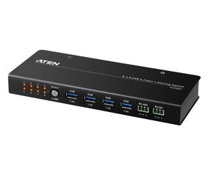 ATEN US3384I-AT commutateur écran, clavier et souris Noir