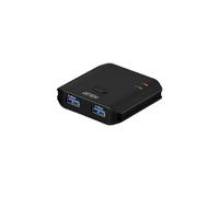 ATEN US4322 USB 3.2 Gen 1 Commutateur de partage pour 2 PC avec 2 ports USB | Commutateur de partage