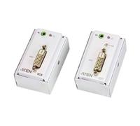 ATEN VanCryst VE607 DVI/Audio Cat 5 Extender with MK Wall Plate, Transmitter & Receiver - Prolongateur audio/vidéo - DVI - jusqu'à 60 m