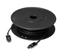 ATEN VanCryst VE781020 - Câble HDMI - HDMI mâle pour HDMI mâle - 20 m - cuivre hybride/fibre optique - noir - support 4K, Active Optical Cable (AOC) - pour ATEN VM5404HA, VM5808HA; VanCryst...