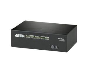 ATEN VanCryst VS0102 - Répartiteur vidéo/audio - 2 x VGA + 2 x audio - de bureau