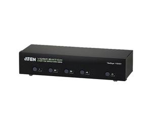 ATEN VanCryst VS0401 - Commutateur vidéo/audio - 4 x VGA / audio - de bureau