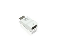 ATEN VC810-AT Adaptateur HDMI vers VGA 1920x1200 max, modes 1080p, 23x45.5x14.8mm, 0-60°C, Boîtier plastique blanc