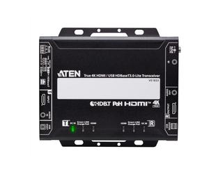 Aten VE1833-AT-G True 4K HDMI / USB HDBaseT 3.0 - Lite Transceiver with PoH