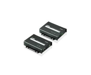 Aten VE802 AV extender Émetteur et récepteur AV Noir