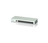 ATEN VS481B-AT-G Commutateur HDMI 4K UHD 4x1, 4096x2160 60Hz, HDCP 2.2, RS-232, Port Série, Télécommande IR, Bande Passante 10.2 Gbit/s