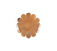 Atentuyi Collier bohème simple contre le mauvais œil doré et argenté délicat rond bleu avec pendentif œil de démon fin minimaliste chaîne vénitienne délicate boucle à bascule fermoir OT bijoux de