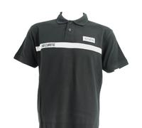 ATEQ UNIFORME Polo Sécurité Privée manches courtes bande grise