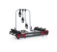 Atera 022695 VP Porte-vélos Strada Sport 3, Porte-vélos d'attelage de voiture avec feux - pour 3 vélos, E-Bikes - Black Edition