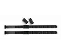 Atera 022737 Sangles de Verrouillage pour entretoises - Jeu de 2, TPU renforcé d'acier, avec caoutchoucs de Rechange, Noir Longueur 600 mm