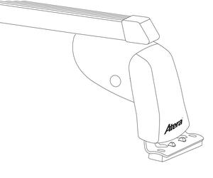 ATERA 044116 Rails de toit / barres de toit