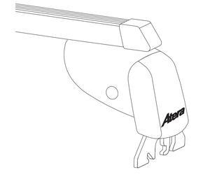 ATERA 044123 Rails de toit / barres de toit