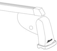 ATERA Rails de toit / barres de toit 044180 pour MAZDA 3 (BK) 1230mm 110cm 200mm