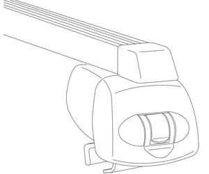 ATERA 044208 Rails de toit / barres de toit