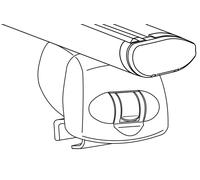 ATERA 047359 Rails de toit / barres de toit