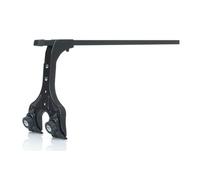 Atera 081978 SL Paire de Pieds de Support de Barres de Toit - galvanisés, pour véhicules avec gouttière et Toit surélevé, y Compris Bloc - 25 cm