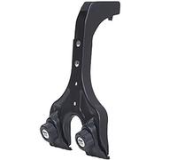 Atera 081978 SL Paire de Pieds de Support de Barres de Toit - galvanisés, pour véhicules avec gouttière et Toit surélevé, y Compris Bloc - 25 cm